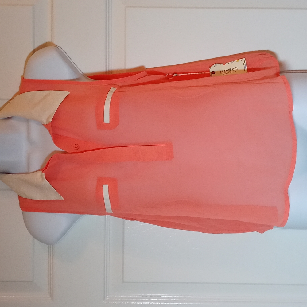 Sheer Sleeveless H81 Top